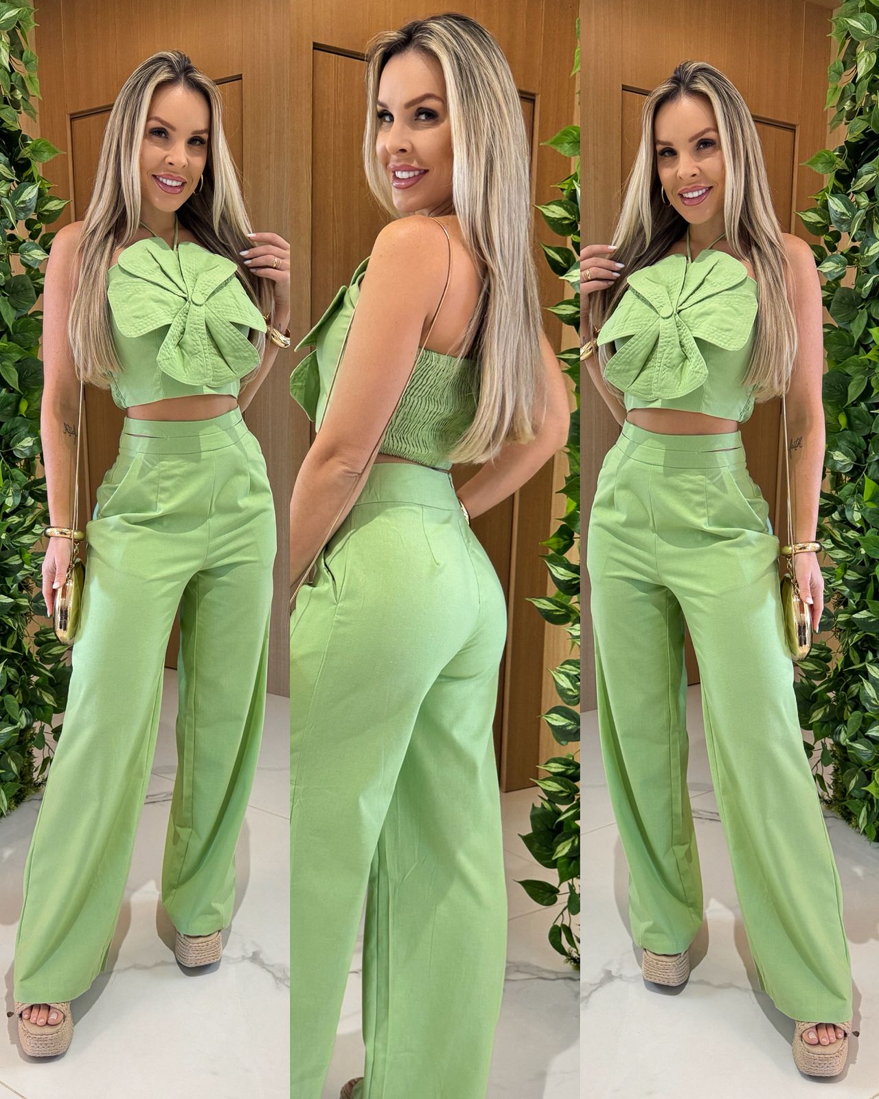 Conjunto Karine Verde 104891